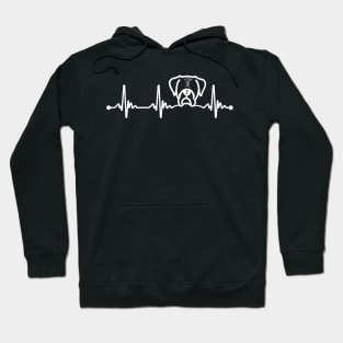 Boxer Puppy Heartbeat Hoodie